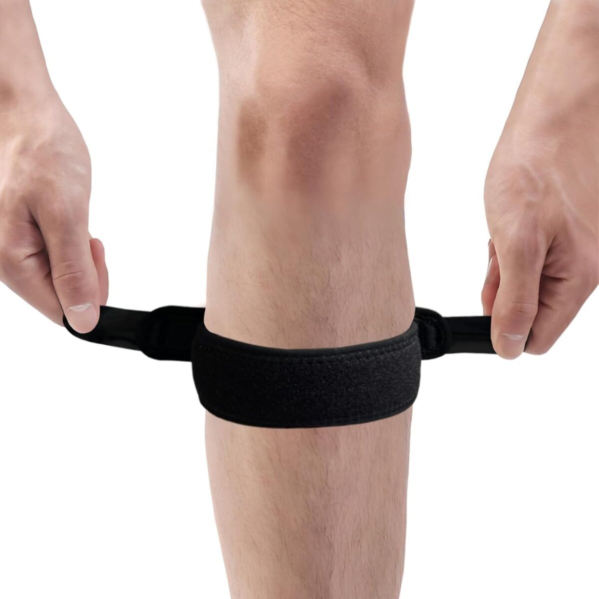 Elastic Lower Leg Compression Support Strap band, Calf Shin Splint Guard for Men and Women, Shin Splint for Stabilising Ligament, Joint Pain Relief, Fitness, Running, Basketball, Weightlifting,Climbing, Adjustable - Image 1