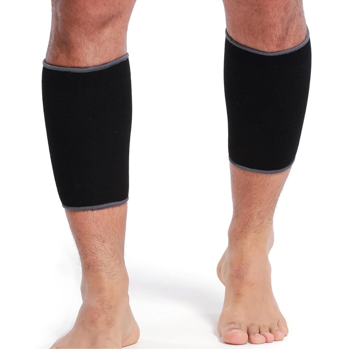 Calf Compression Sleeve for Calves Support or Shin Splint (Black Color, Size M, 1 Pair) - Image 1