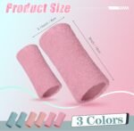 6 Inch Wrist Sweat Bands for Men Women Tennis Elastic Athletic Long Sweatband Wrist Absorbent for Basketball Tennis Running Outdoor Activity - Image 2