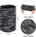 12 Pack Cooling Wristbands for Women Men Breathable Tennis Sweatbands Quick Dry Heat Remove Ice Wristband for Yoga Sports Running Gym Workout - Image 2
